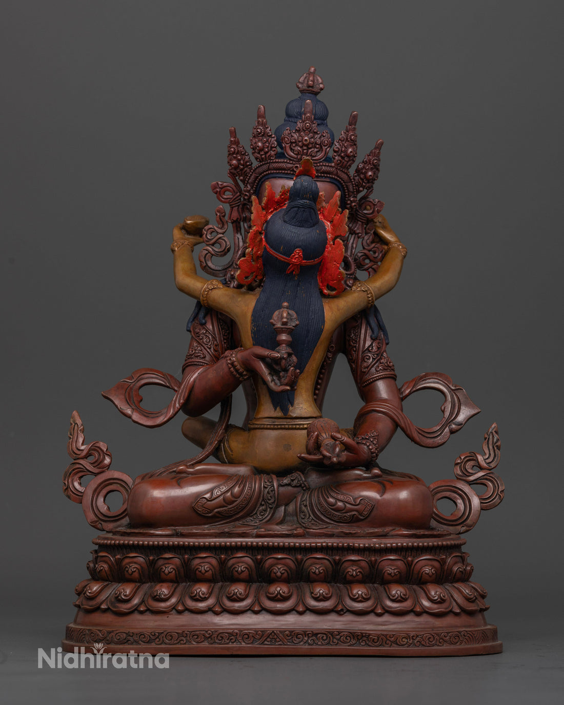 Purification and Unity with a Vajrasattva and Consort Statue