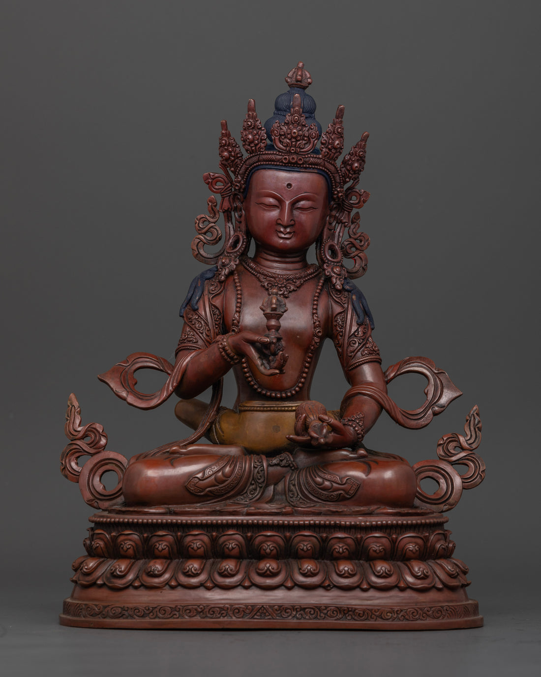 Purification and Unity with a Vajrasattva and Consort Statue