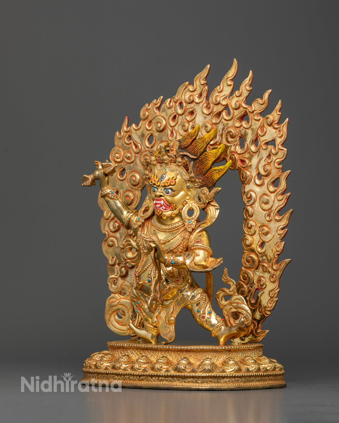 Vajrapani: Embodiment of Unshakable Courage and Wisdom