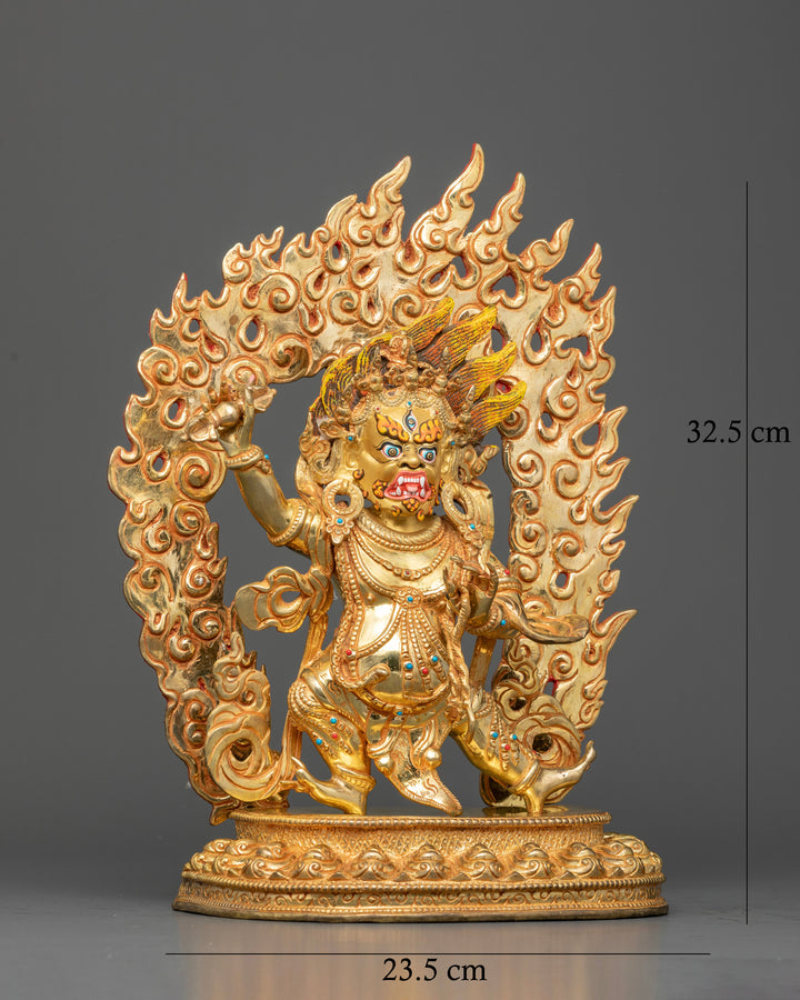 Vajrapani: Embodiment of Unshakable Courage and Wisdom