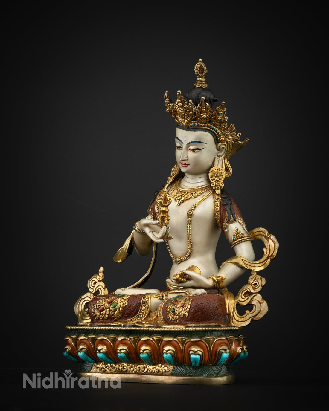 Vajrasattva’s Silver Radiance: A Symbol of Inner Cleansing