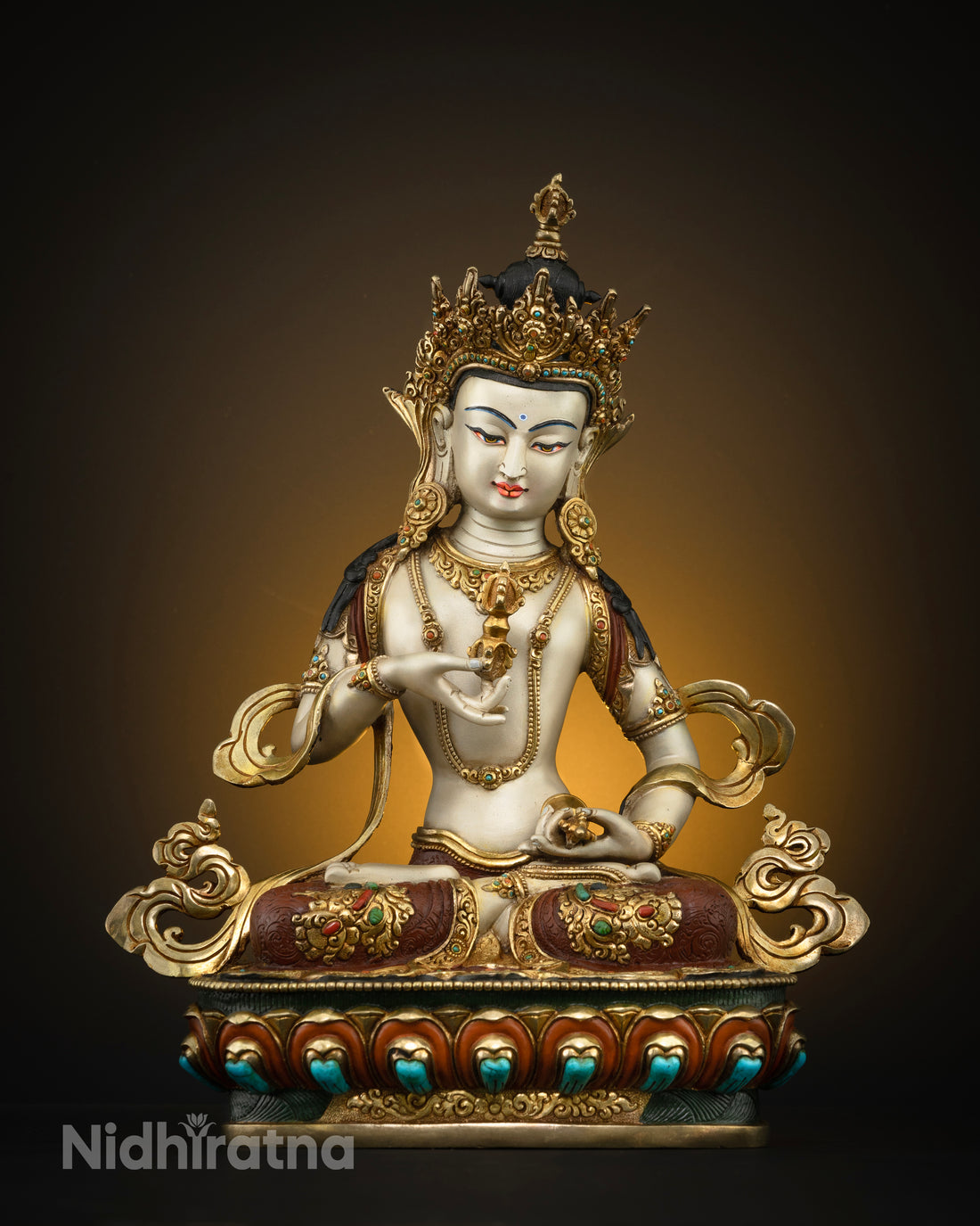 Vajrasattva’s Silver Radiance: A Symbol of Inner Cleansing