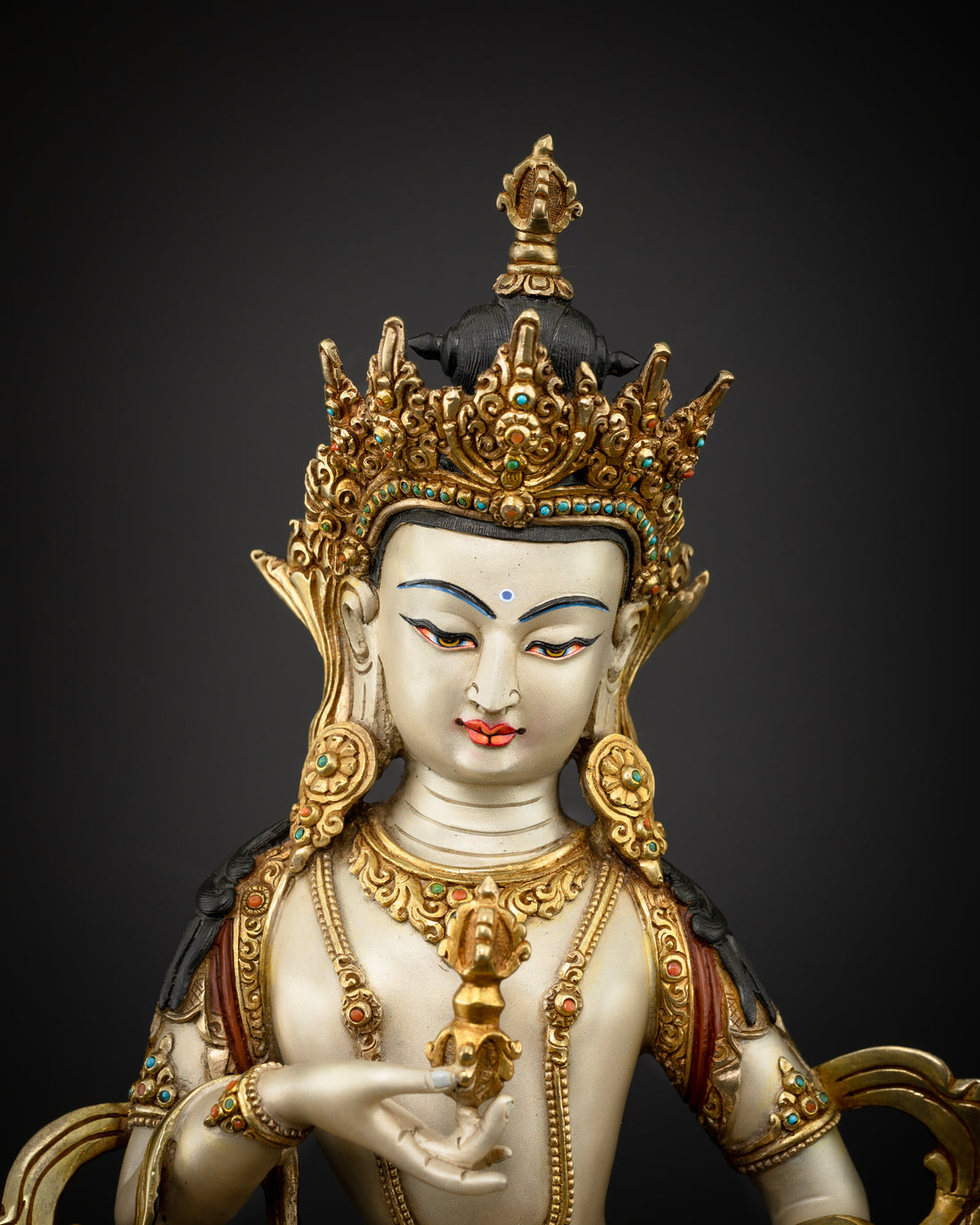 Vajrasattva’s Silver Radiance: A Symbol of Inner Cleansing