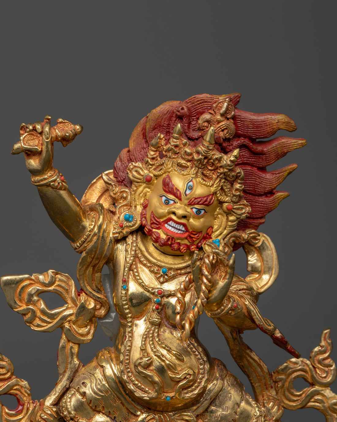 Vajrapani:  Shielding Practitioners from Negativity