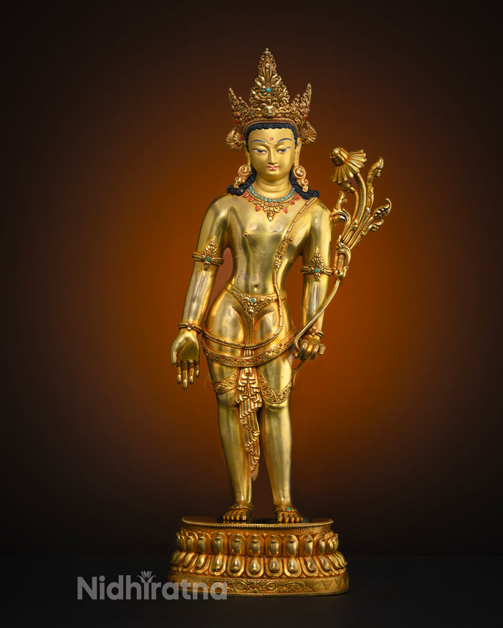 Padmapani Avalokiteshvara Statue for Inner Peace