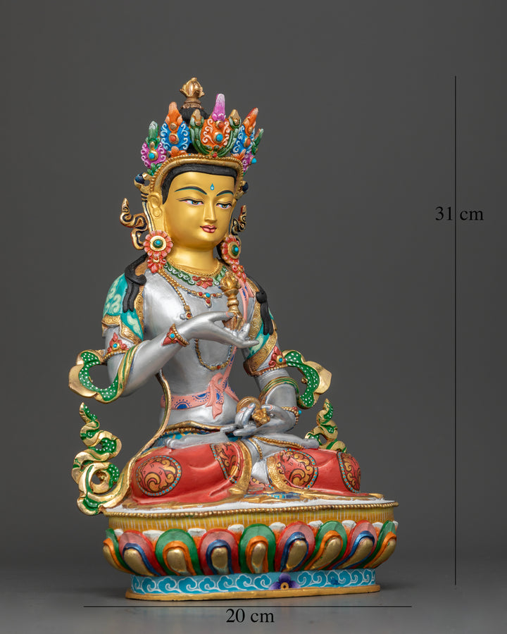 Vajrasattva: The Silver Purifier of Negative Karma