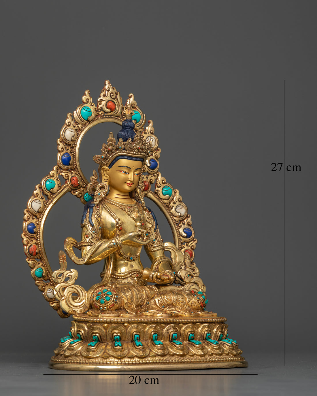 Cleansing Radiance: Vajrasattva with Jeweled Aura