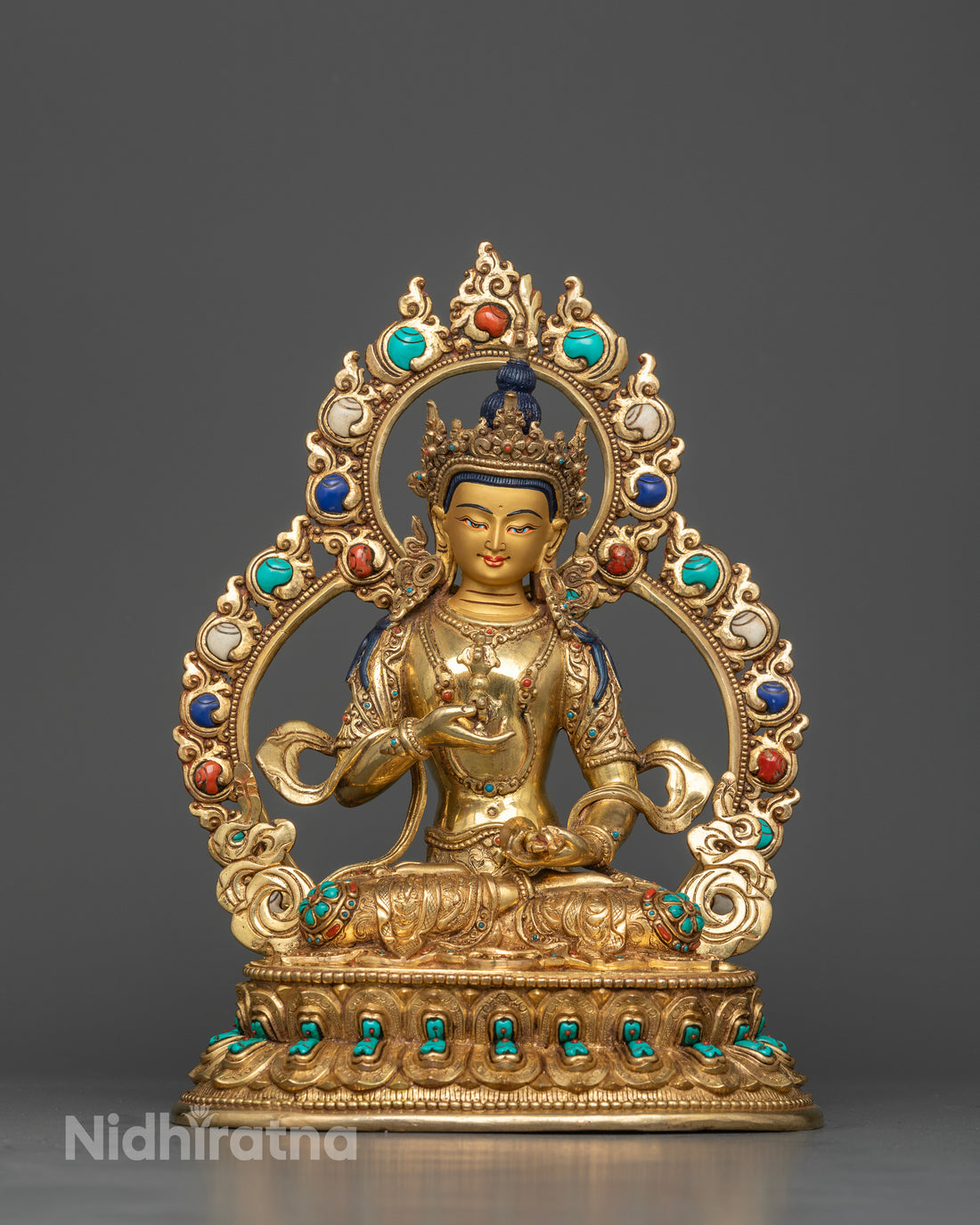 Cleansing Radiance: Vajrasattva with Jeweled Aura