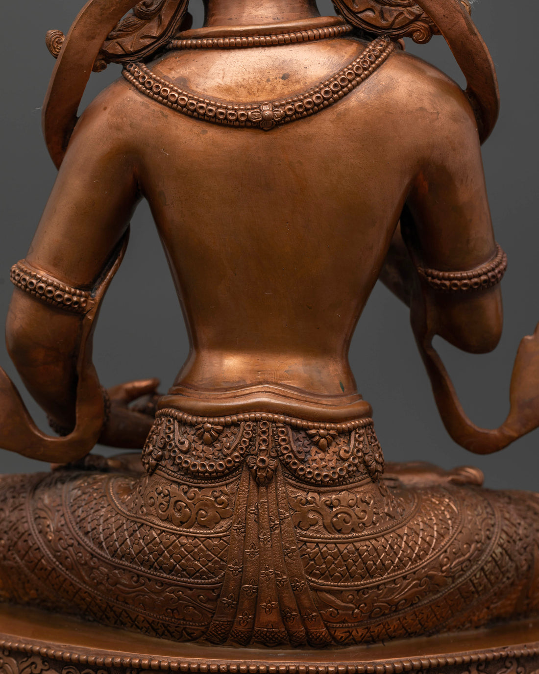 Sacred 15.7 Inch Oxidized Vajrasattva Statue