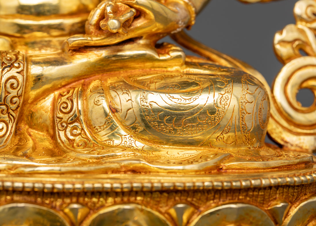 Vajrasattva Statue: The Radiant Embodiment of Purification and Transformation