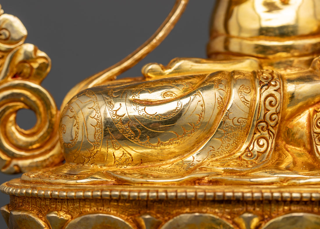 Vajrasattva Statue: The Radiant Embodiment of Purification and Transformation