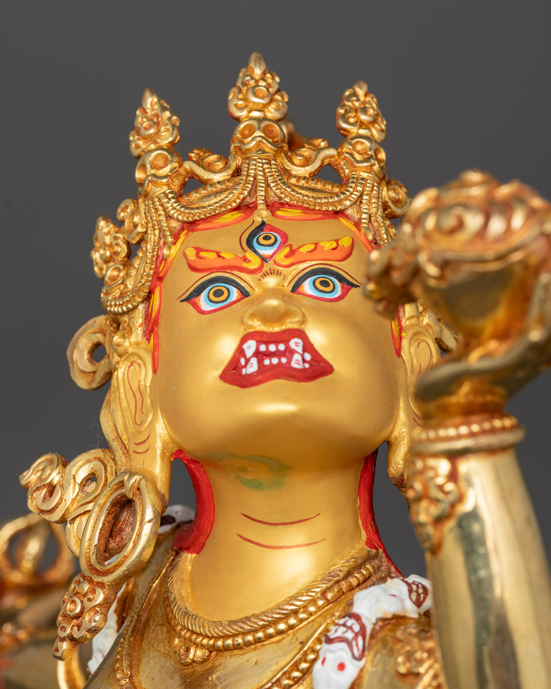 Handcrafted Vajrayogini Statue: Tibetan Goddess of Enlightenment