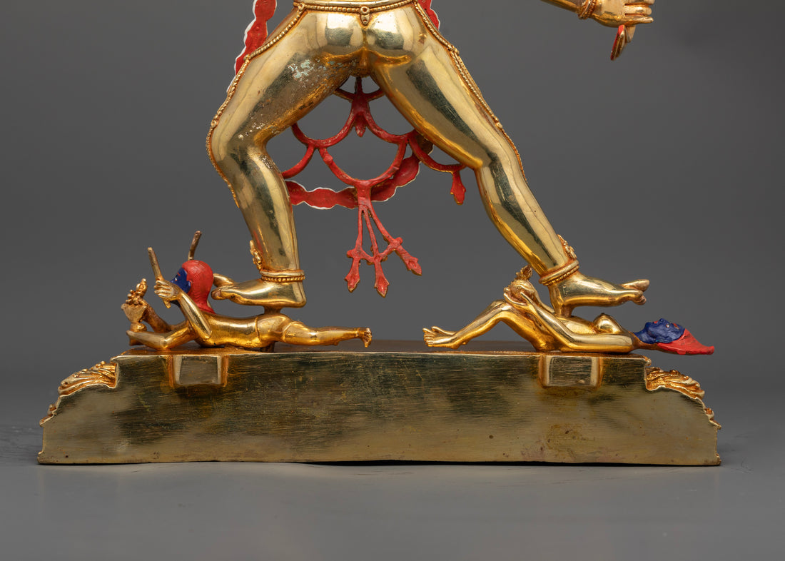 Handcrafted Vajrayogini Statue: Tibetan Goddess of Enlightenment