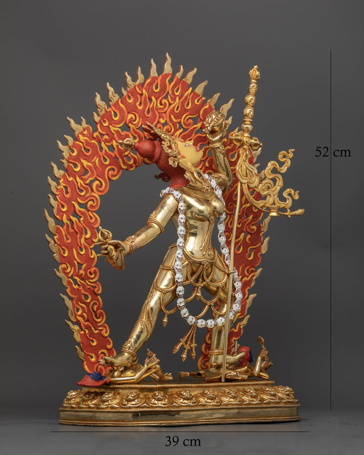 Handcrafted Vajrayogini Statue: Tibetan Goddess of Enlightenment