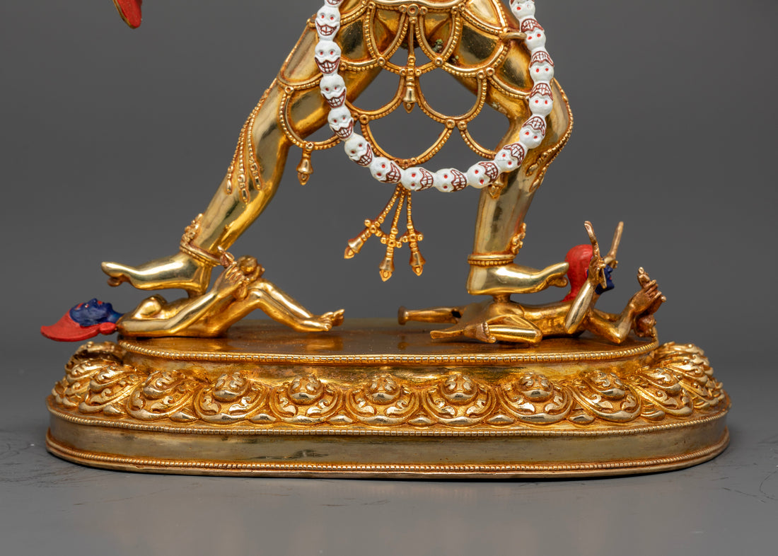 Handcrafted Vajrayogini Statue: Tibetan Goddess of Enlightenment