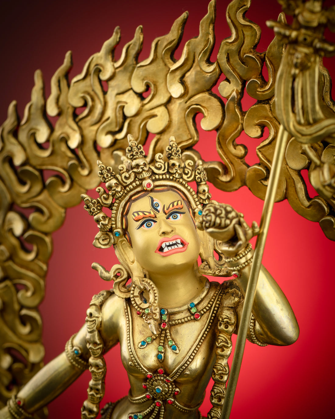 Vajrayogini Statue in Premium Quality: Fierce Divine Feminine