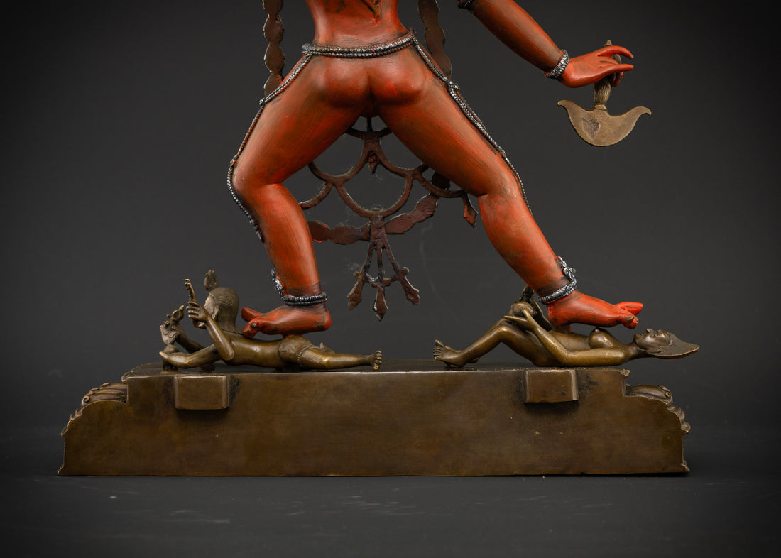 Divine Red Vajrayogini Statue For Spiritual Transformation