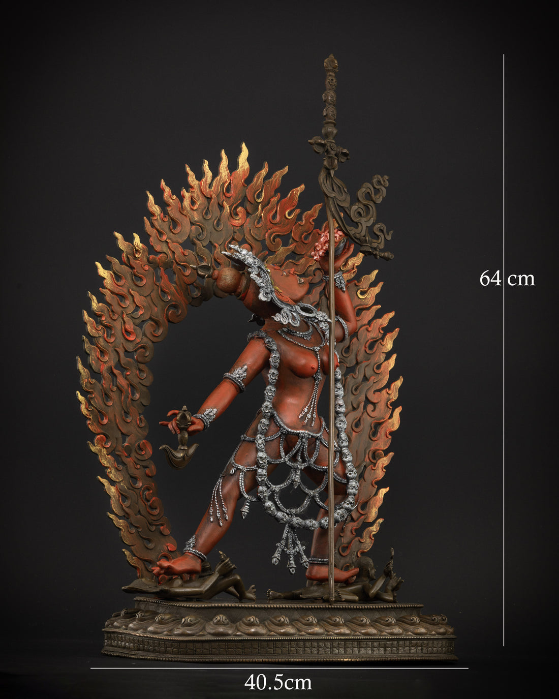 Divine Red Vajrayogini Statue For Spiritual Transformation