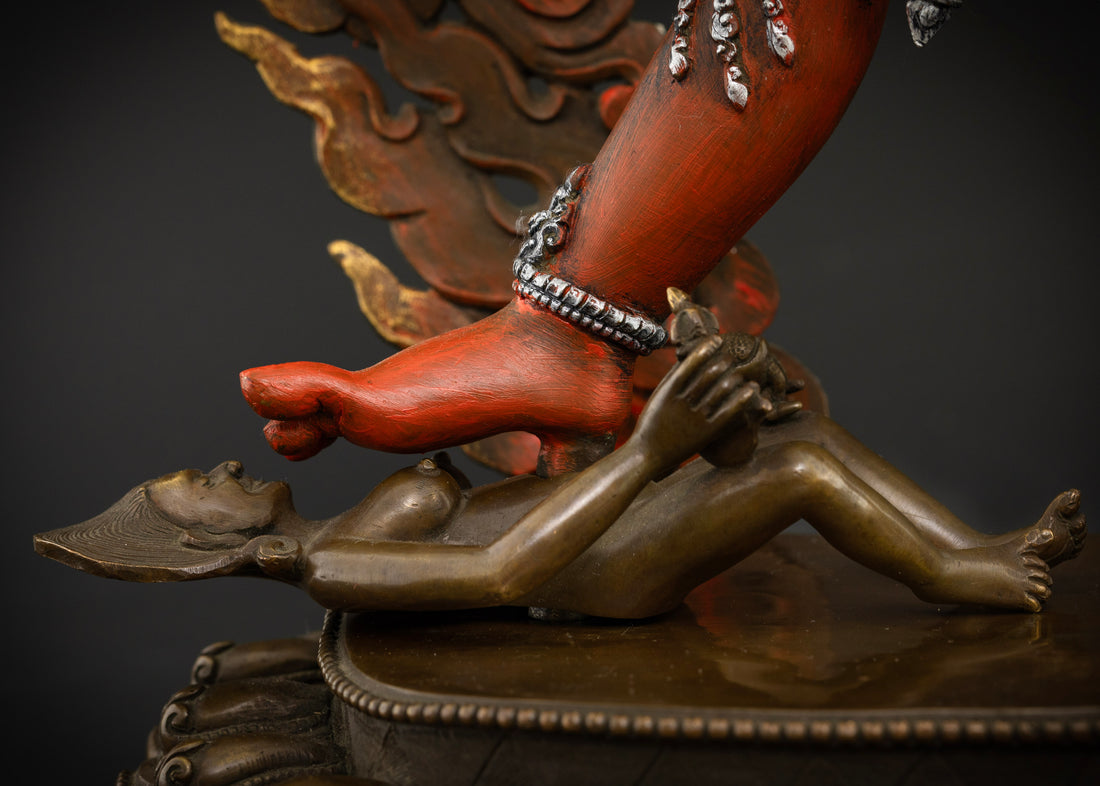 Divine Red Vajrayogini Statue For Spiritual Transformation