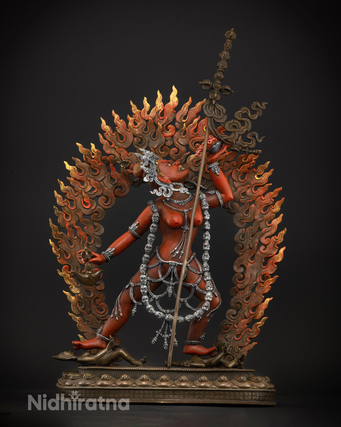 Divine Red Vajrayogini Statue For Spiritual Transformation