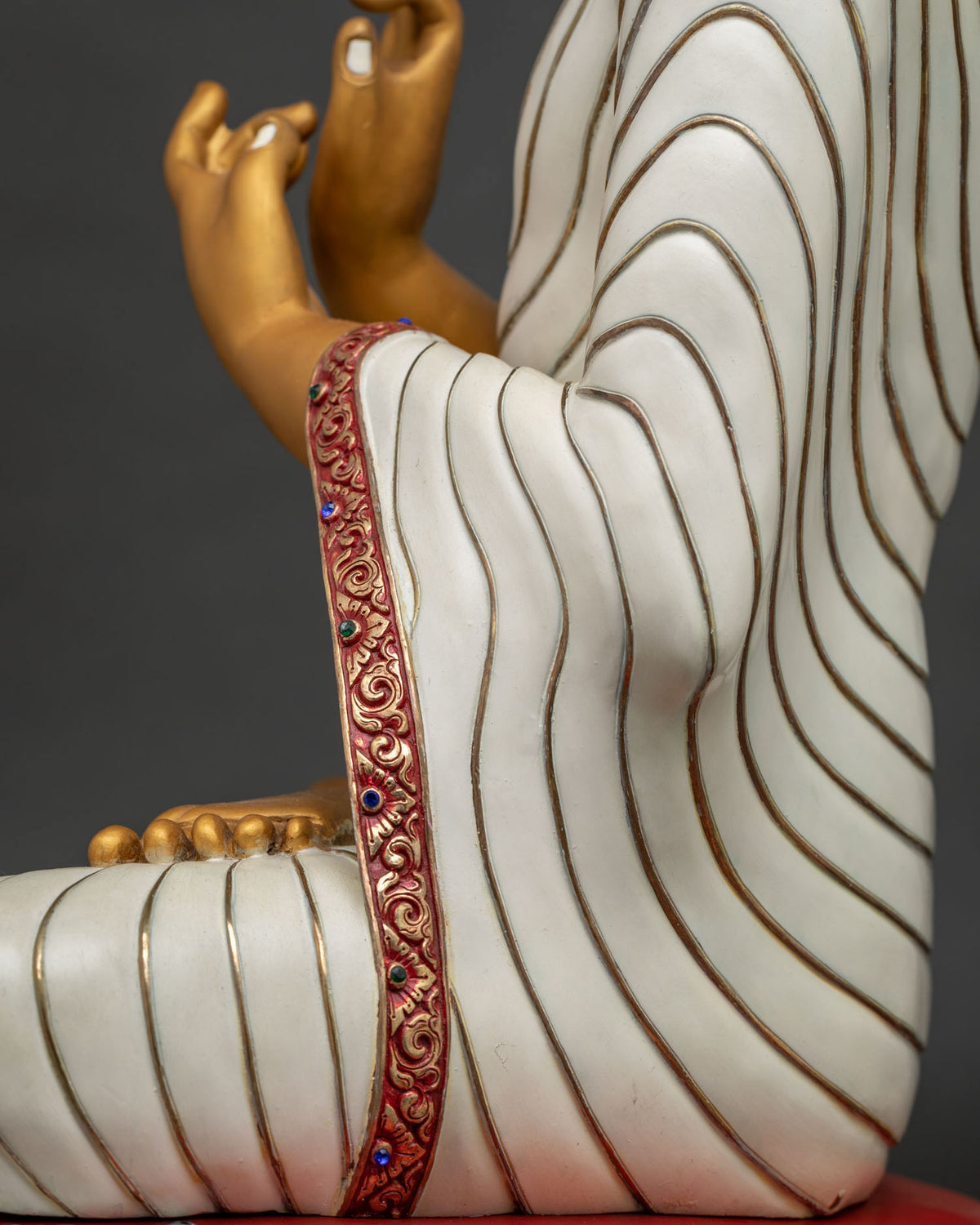 Colorful Vairocana Buddha Statue | Handmade In Nepal