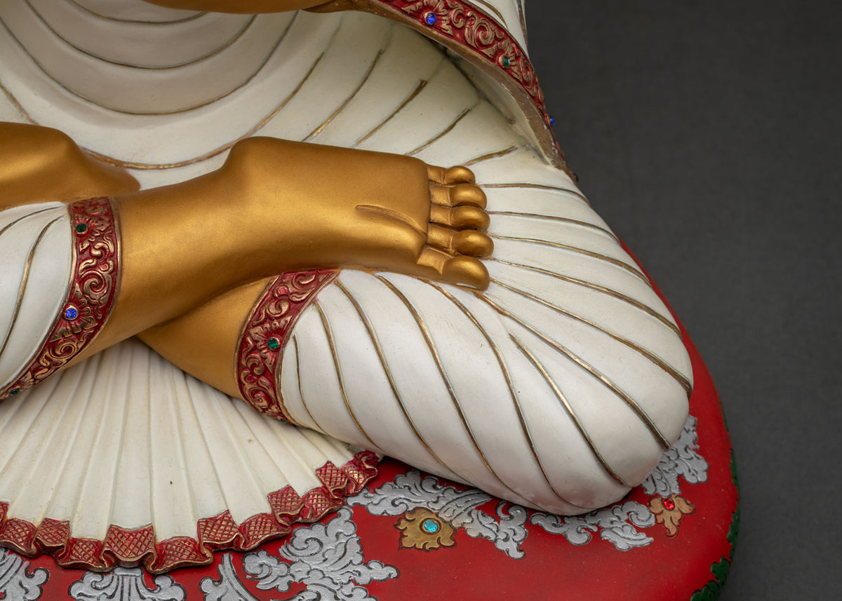 Colorful Vairocana Buddha Statue | Handmade In Nepal