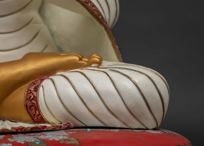 Colorful Vairocana Buddha Statue | Handmade In Nepal