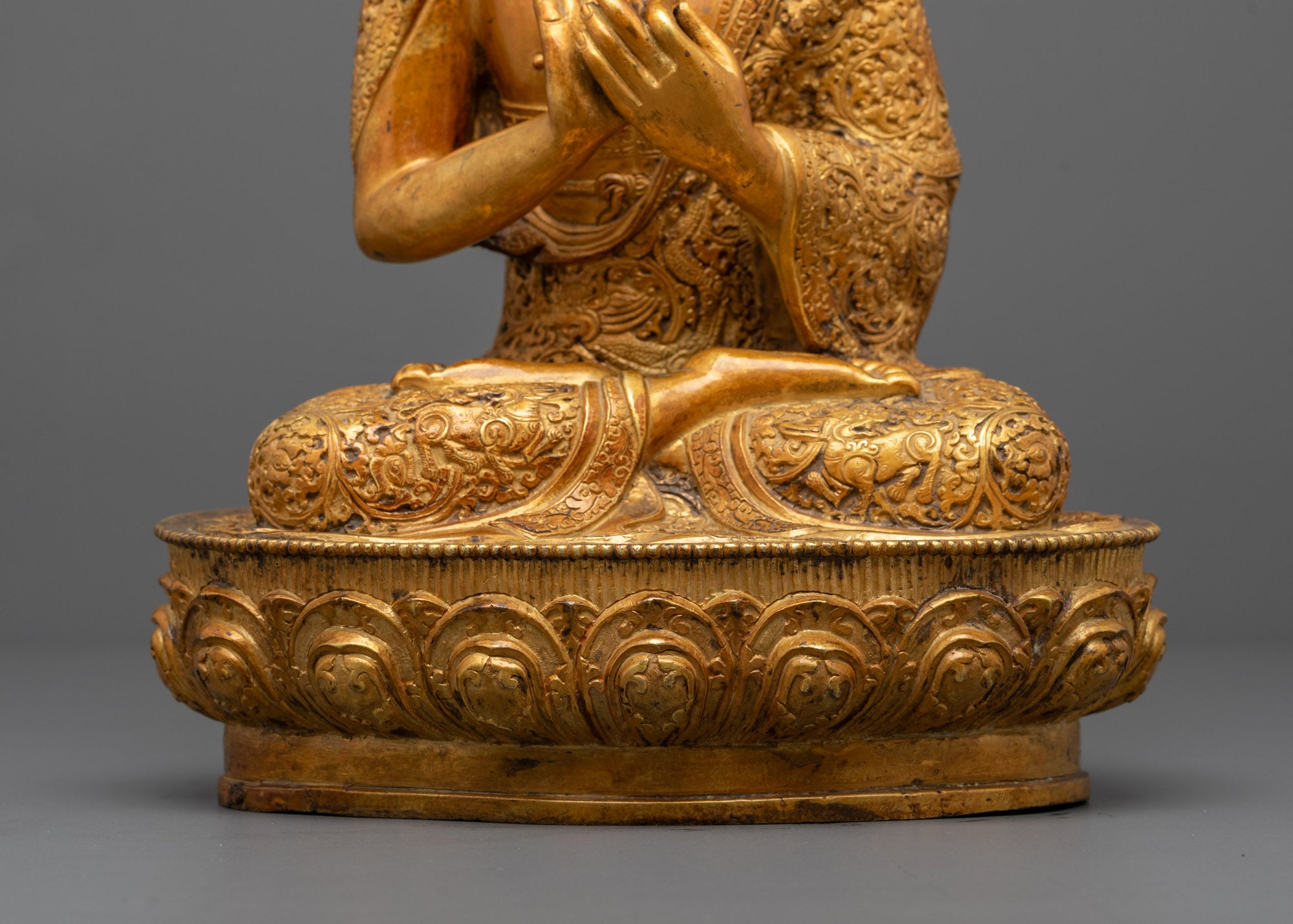 Vairocana Buddha Statue | Traditional Tibetan Buddhist Art