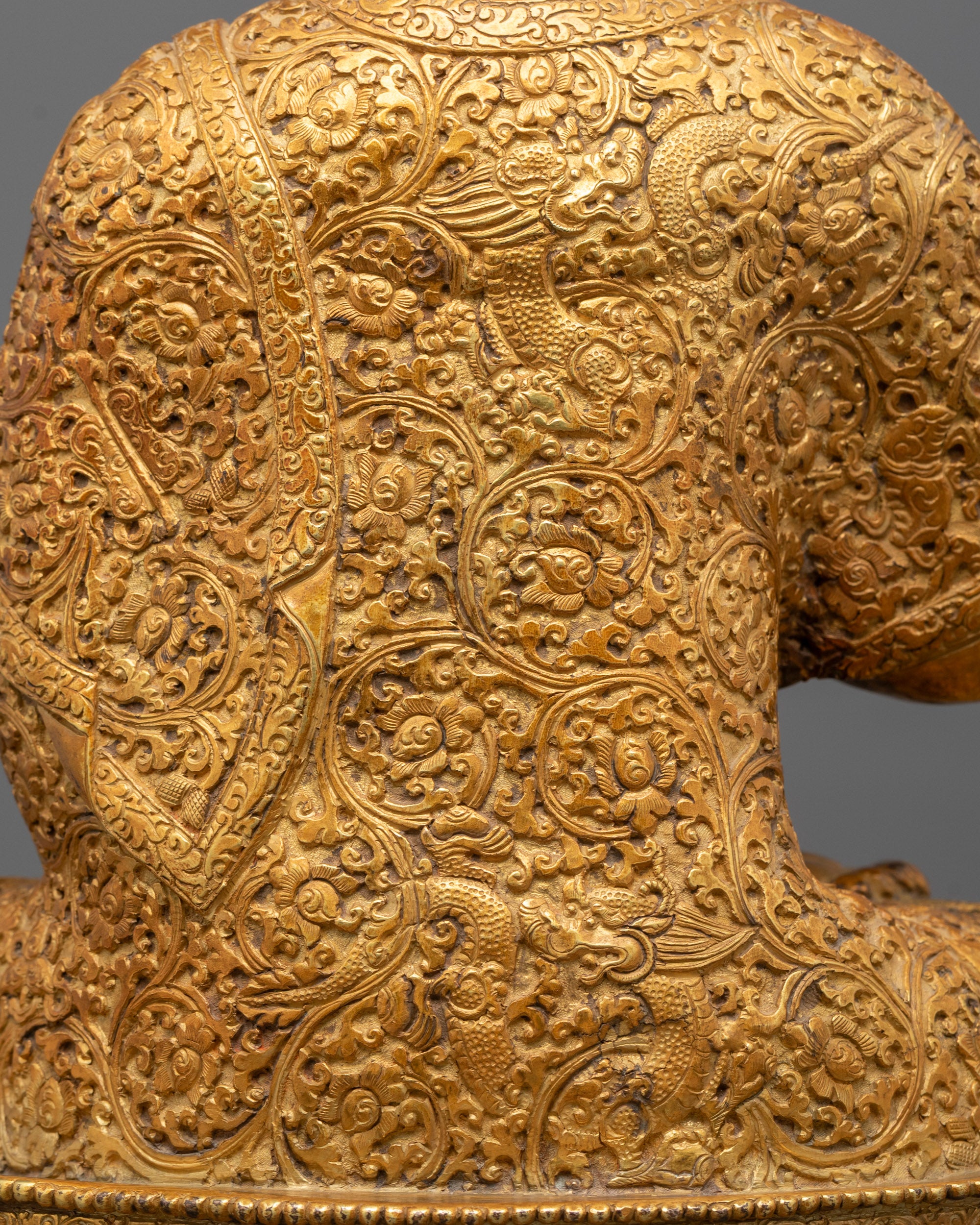 Vairocana Buddha Statue | Traditional Tibetan Buddhist Art