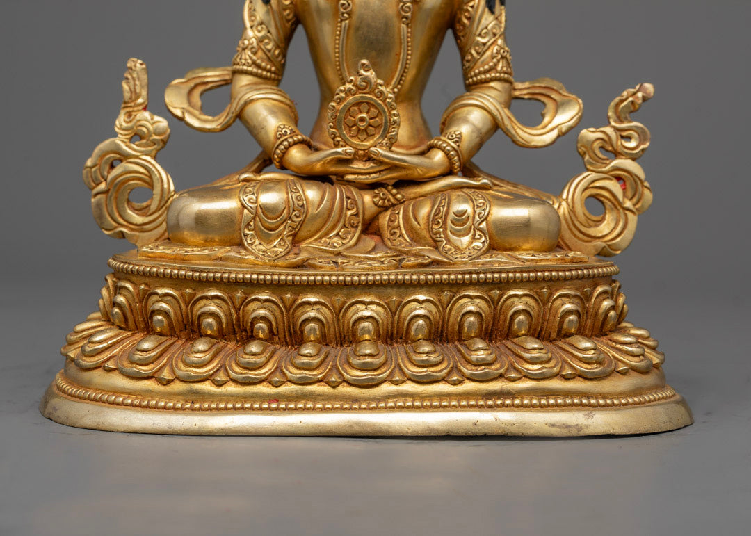 Handcrafted Vairocana Statue | Nepalese Buddhist Art