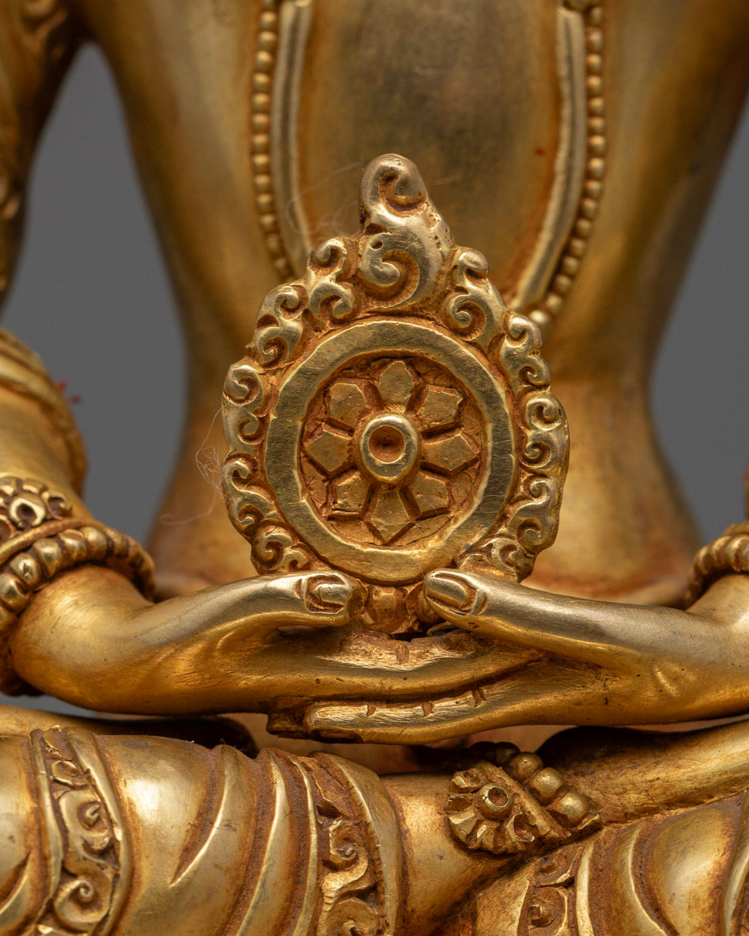 Handcrafted Vairocana Statue | Nepalese Buddhist Art