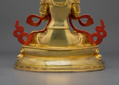 Handcrafted Vajradhara Statue from Nepal | Divine Buddhist Decor