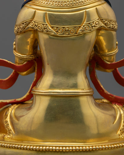 Handcrafted Vajradhara Statue from Nepal | Divine Buddhist Decor