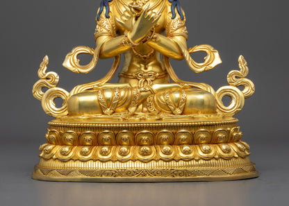 Handcrafted Vajradhara Statue from Nepal | Divine Buddhist Decor