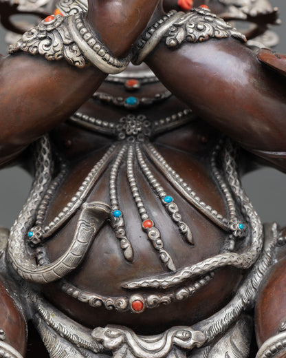 Vajradhaka Statue | Traditional Nepalese Spiritual Art