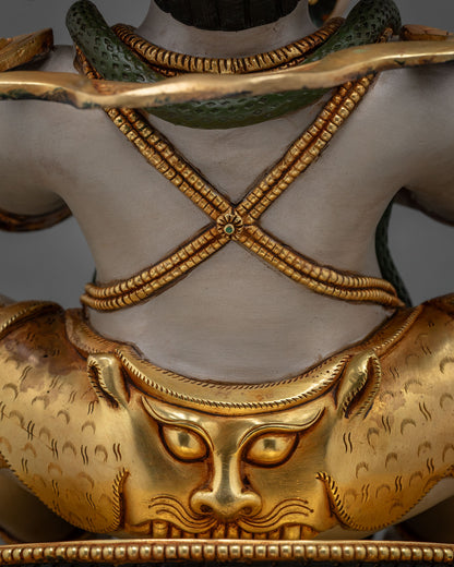 Colorful Vajradhaka (Dorje Khadro) Statue | The Destroyer of Negativity