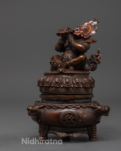 Handcrafted Vajradhaka Statue | Fierce Protector of Inner Purification