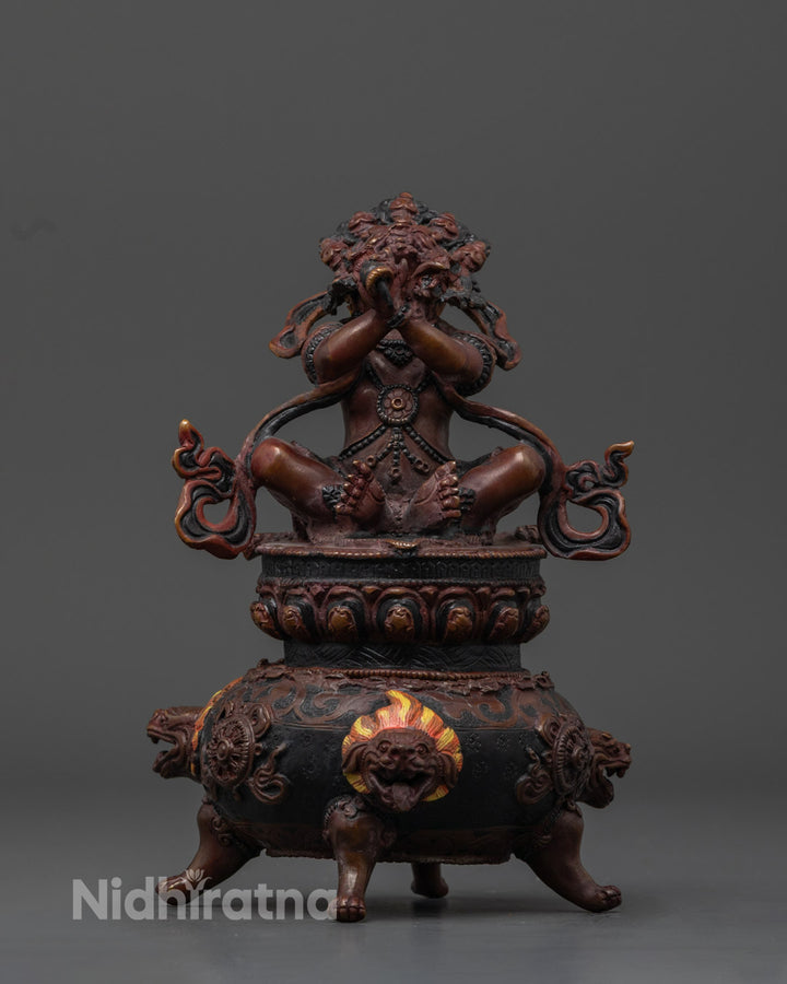 Vajradhaka Statue – Traditional Tibetan Buddhist Sculpture for Home ,Temple