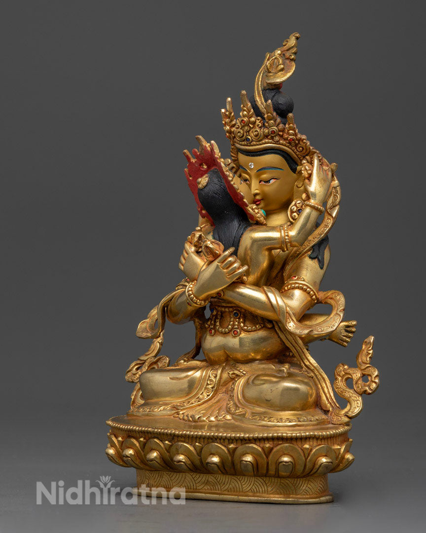 Vajradhara Mantra Buddha Statue with Yab Yum