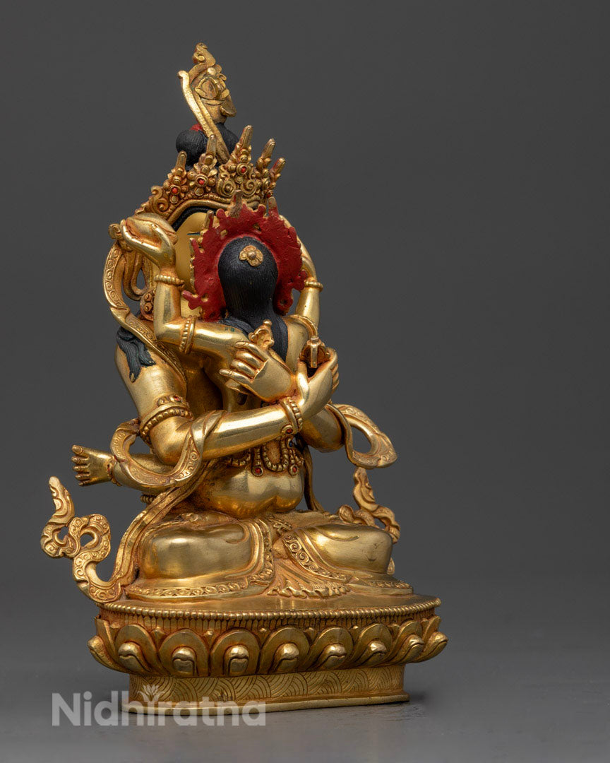 Vajradhara Mantra Buddha Statue with Yab Yum