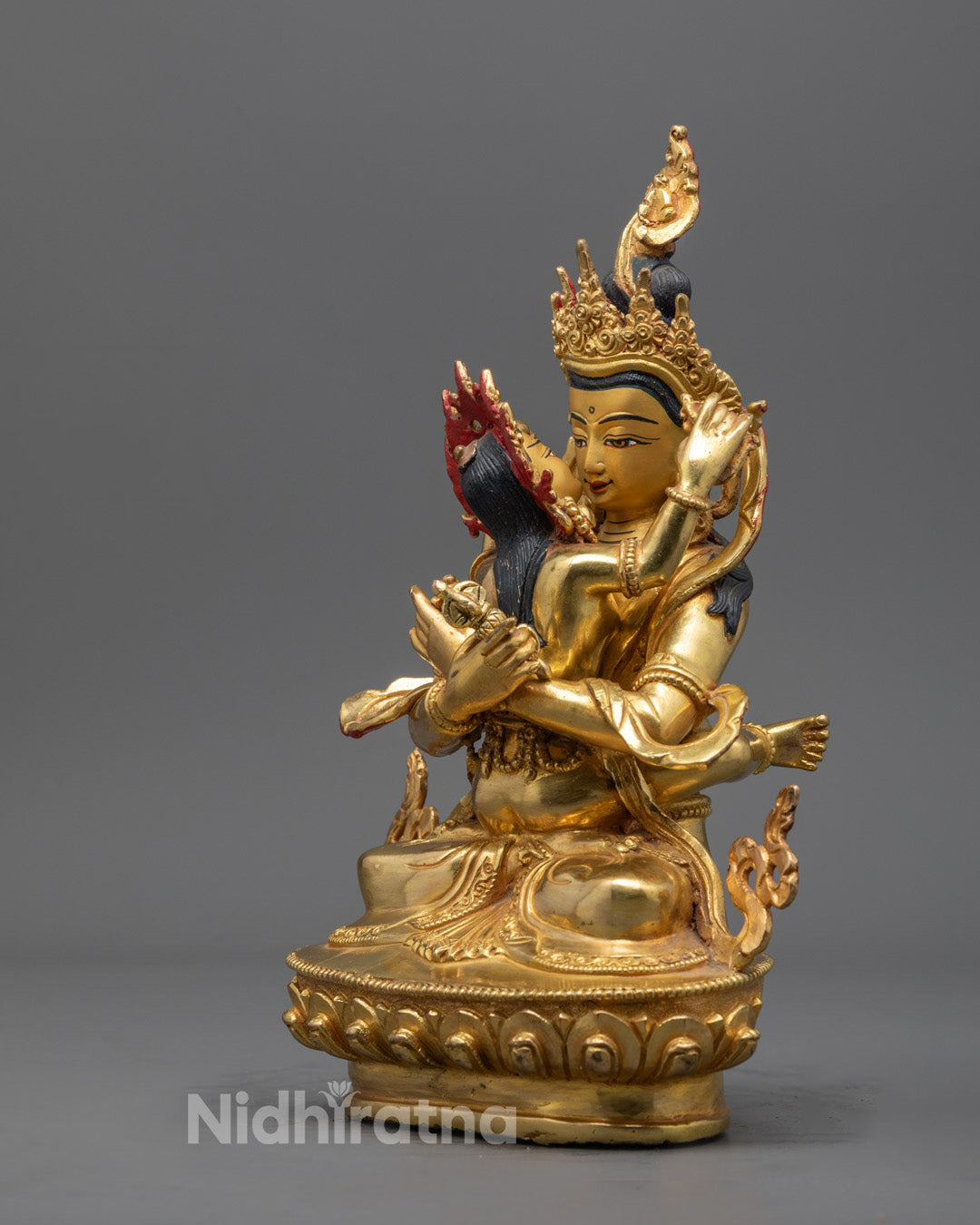 Handcrafted Vajradhara Statue | Tibetan Buddhist Artwork