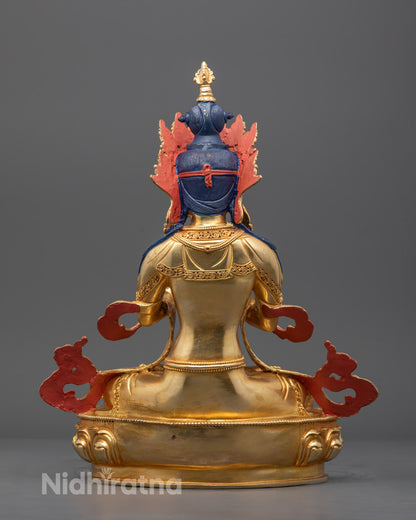 Authentic Vajradhara Statue | Tibetan Craftsmanship