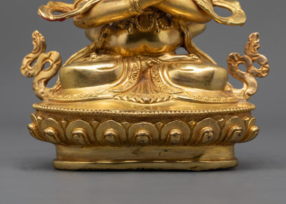 Handcrafted Vajradhara Statue | Tibetan Buddhist Artwork