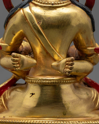 Handcrafted Vajradhara Statue | Tibetan Buddhist Artwork