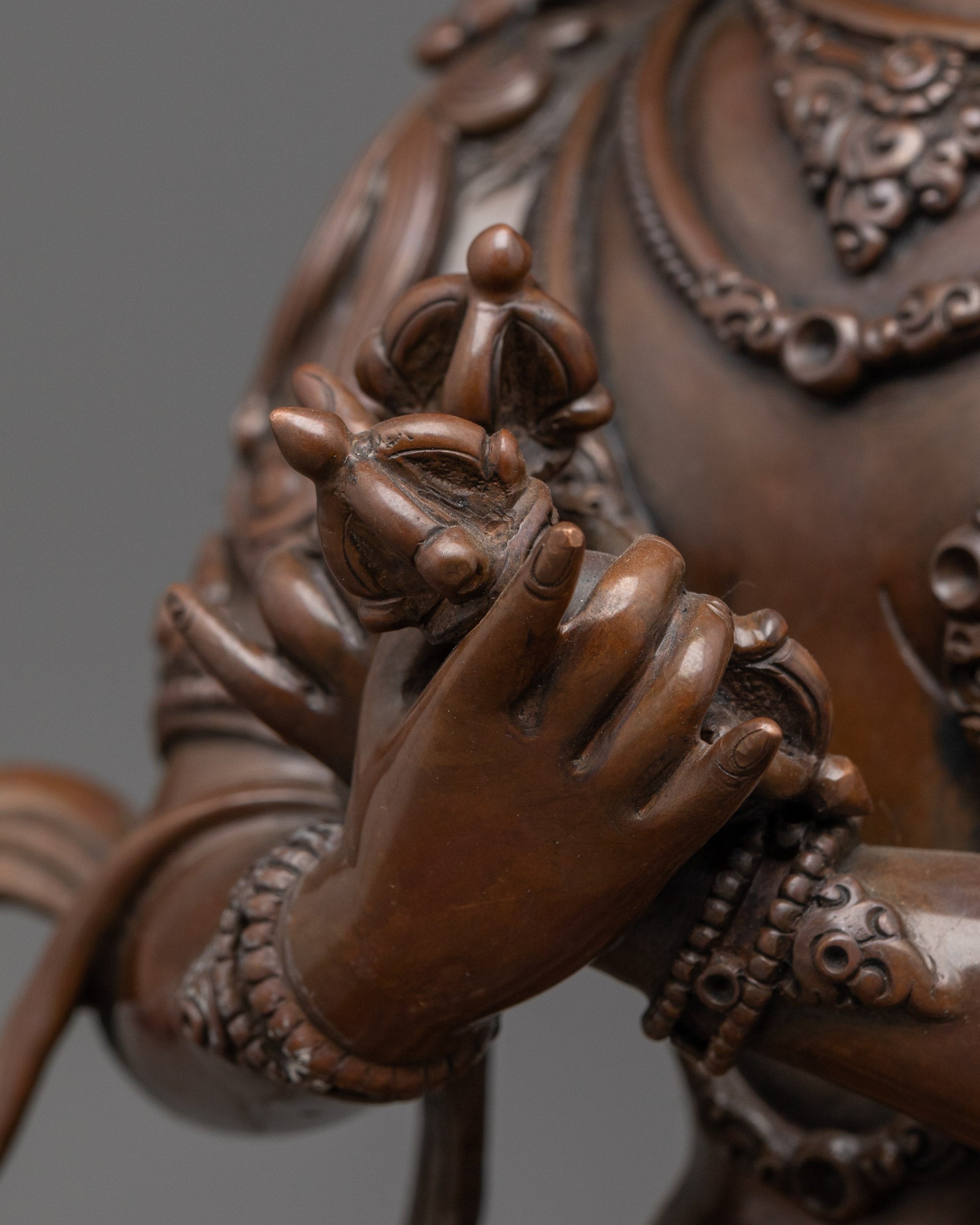 Authentic Oxidized Vajradhara Statue | Himalayan Artisan Craft