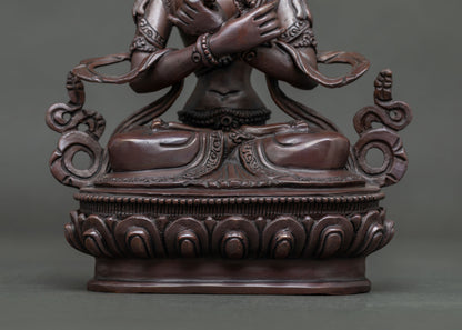 Vajradhara Buddha Statue | Traditional Himalayan Buddhist Artwork