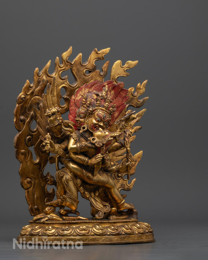 Vajrakilaya Statue | Tibetan Buddhist Art for Removing Obstacles