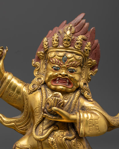 Mahakala Bernagchen Statue | Protection and Meditation