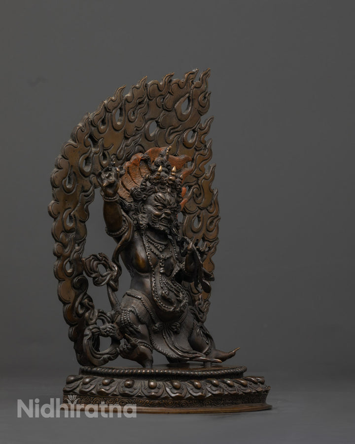 Vajrapani Statue | Traditional Himalayan Buddhist Art