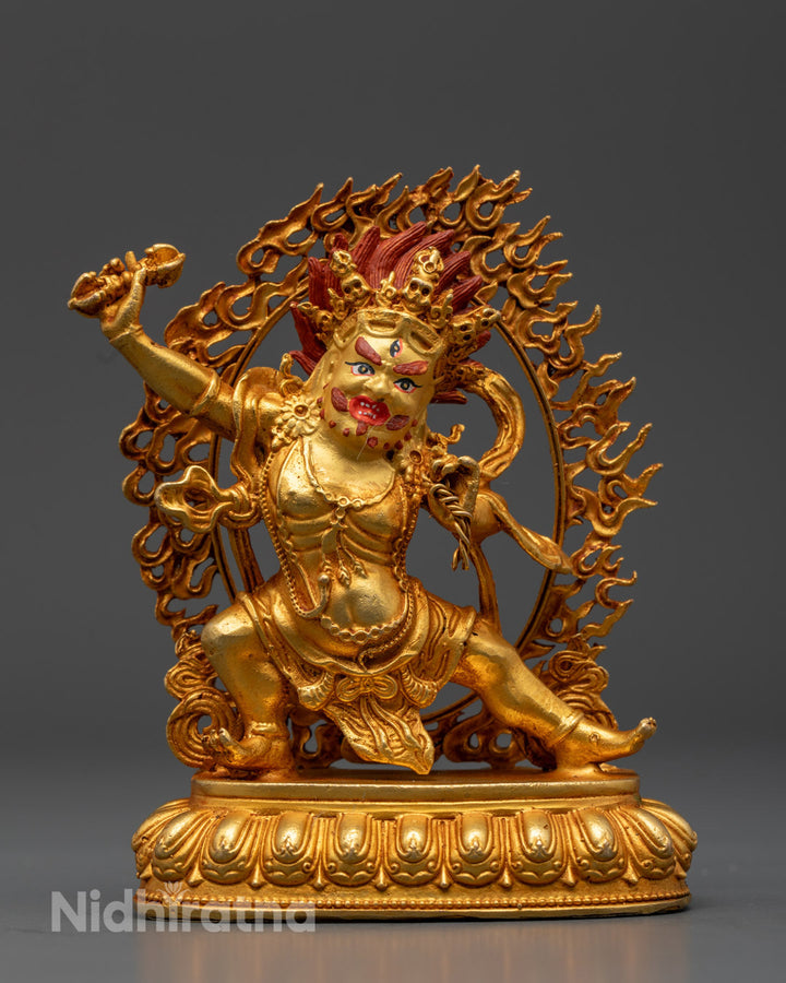 Vajrapani Statue | Authentic Tibetan Art for Strength